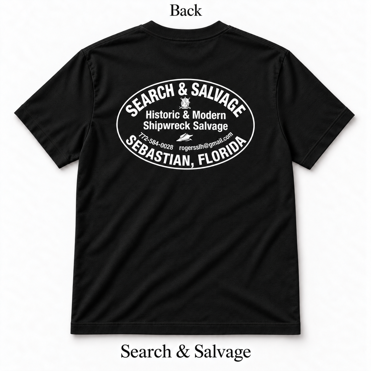 Search & Salvage — 1715 Spanish Fleet Treasure Hunters Tee