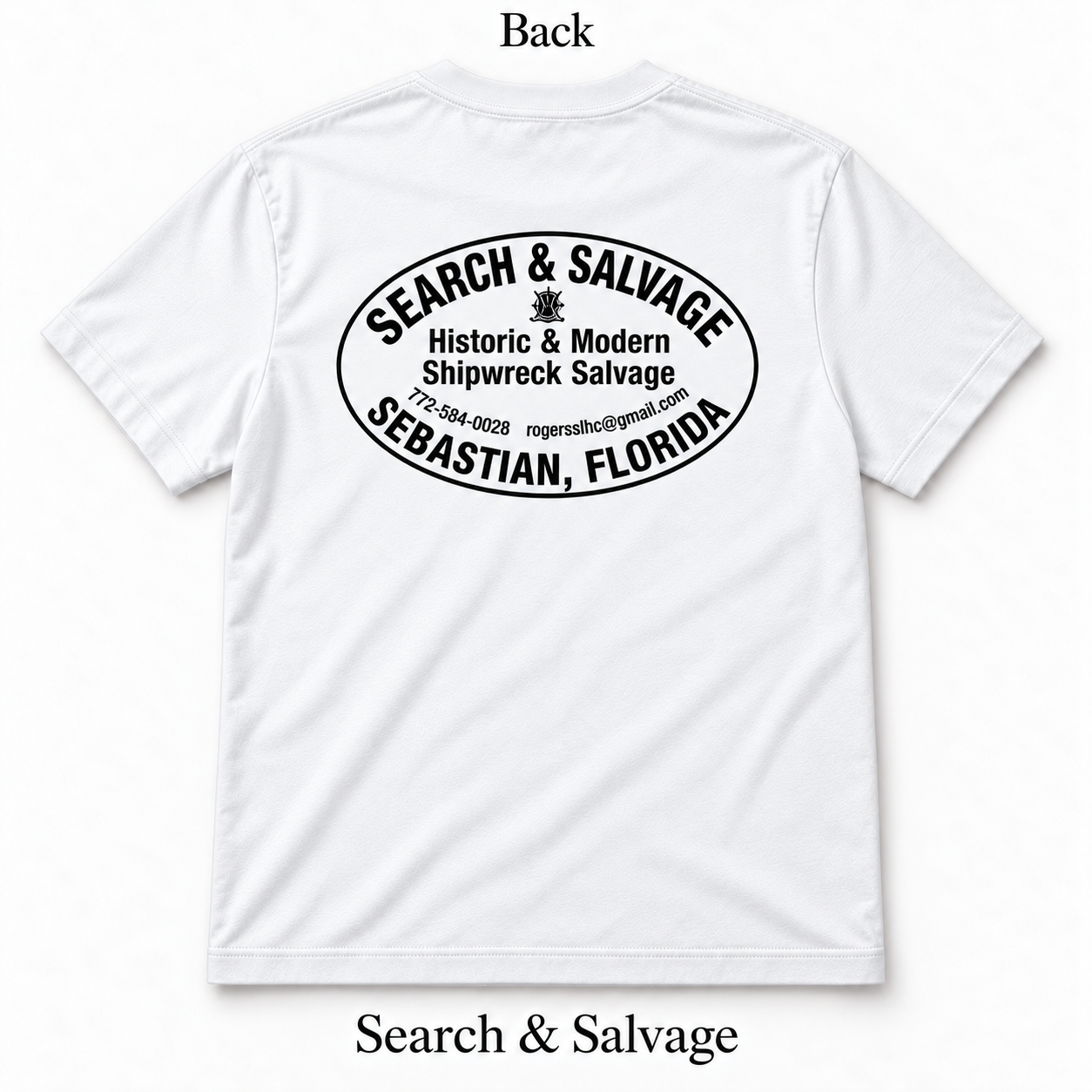 Search & Salvage — 1715 Spanish Fleet Treasure Hunters Tee