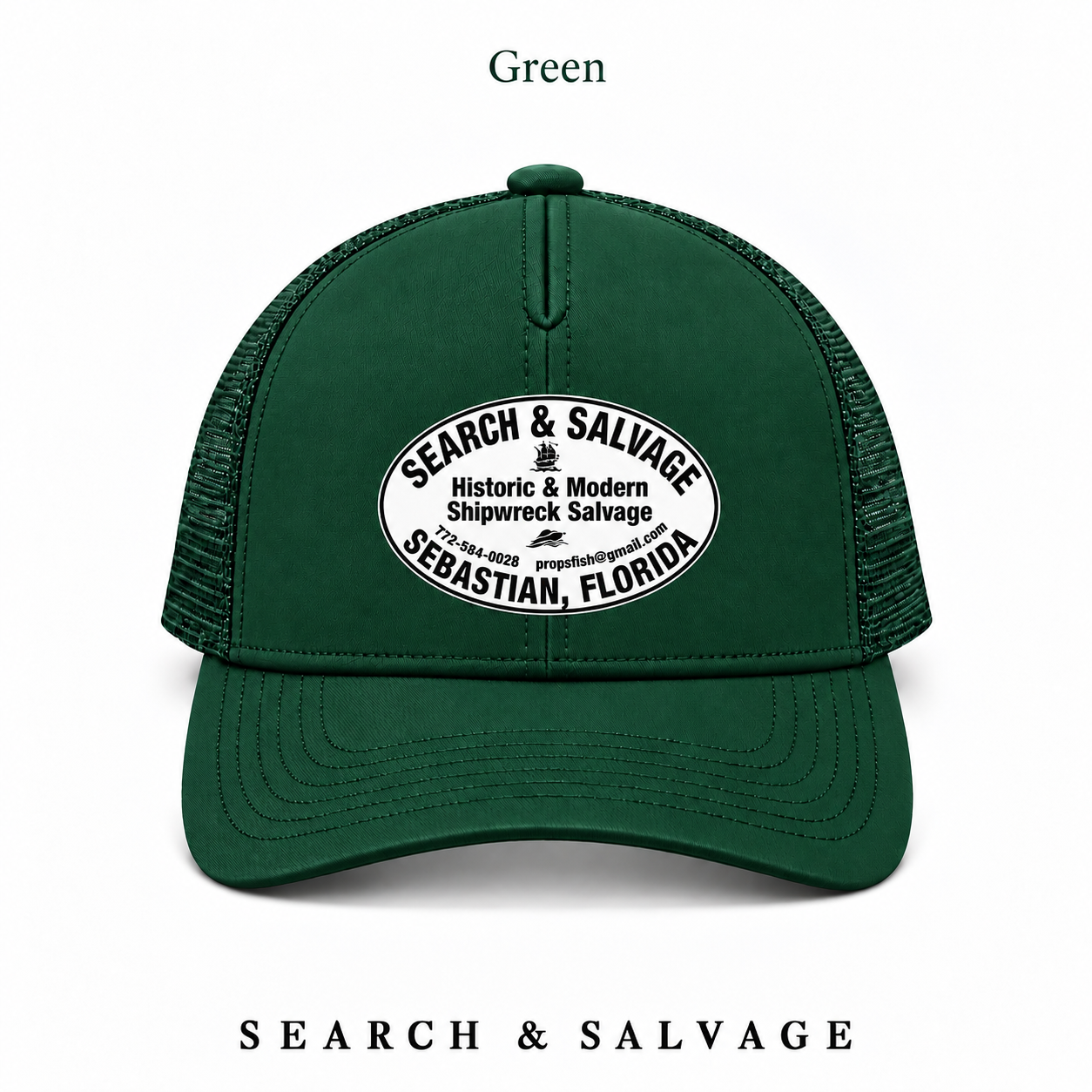 Search & Salvage Sebastian Heritage Mesh Snapback