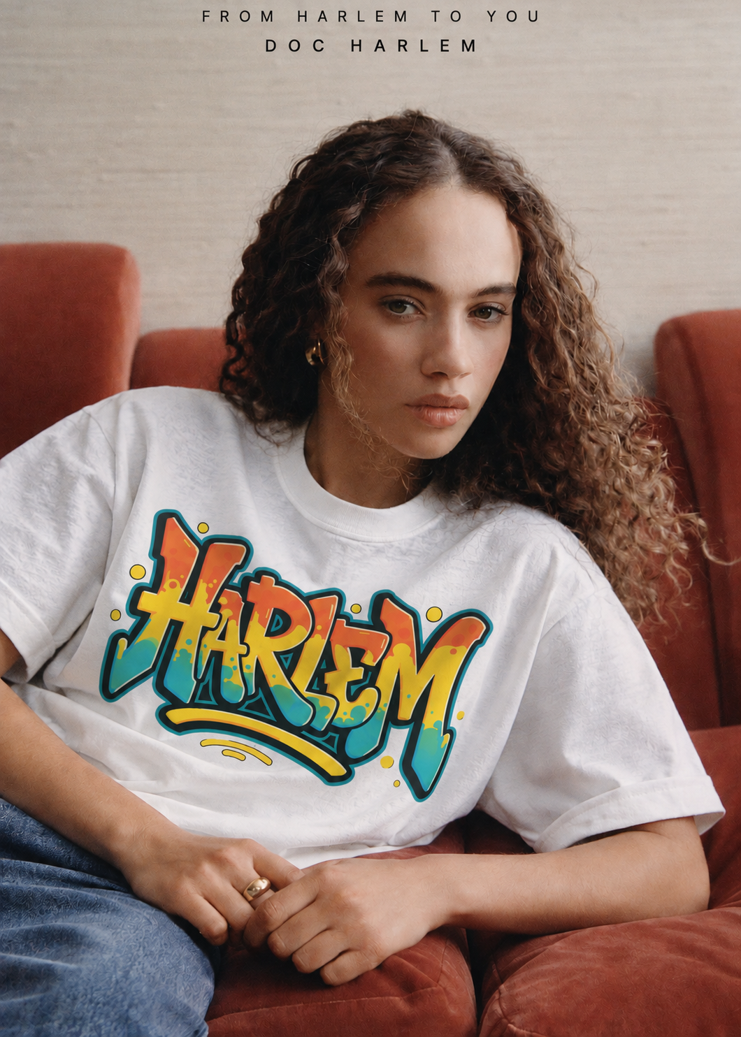 Doc Harlem Uptown Graffiti Tee